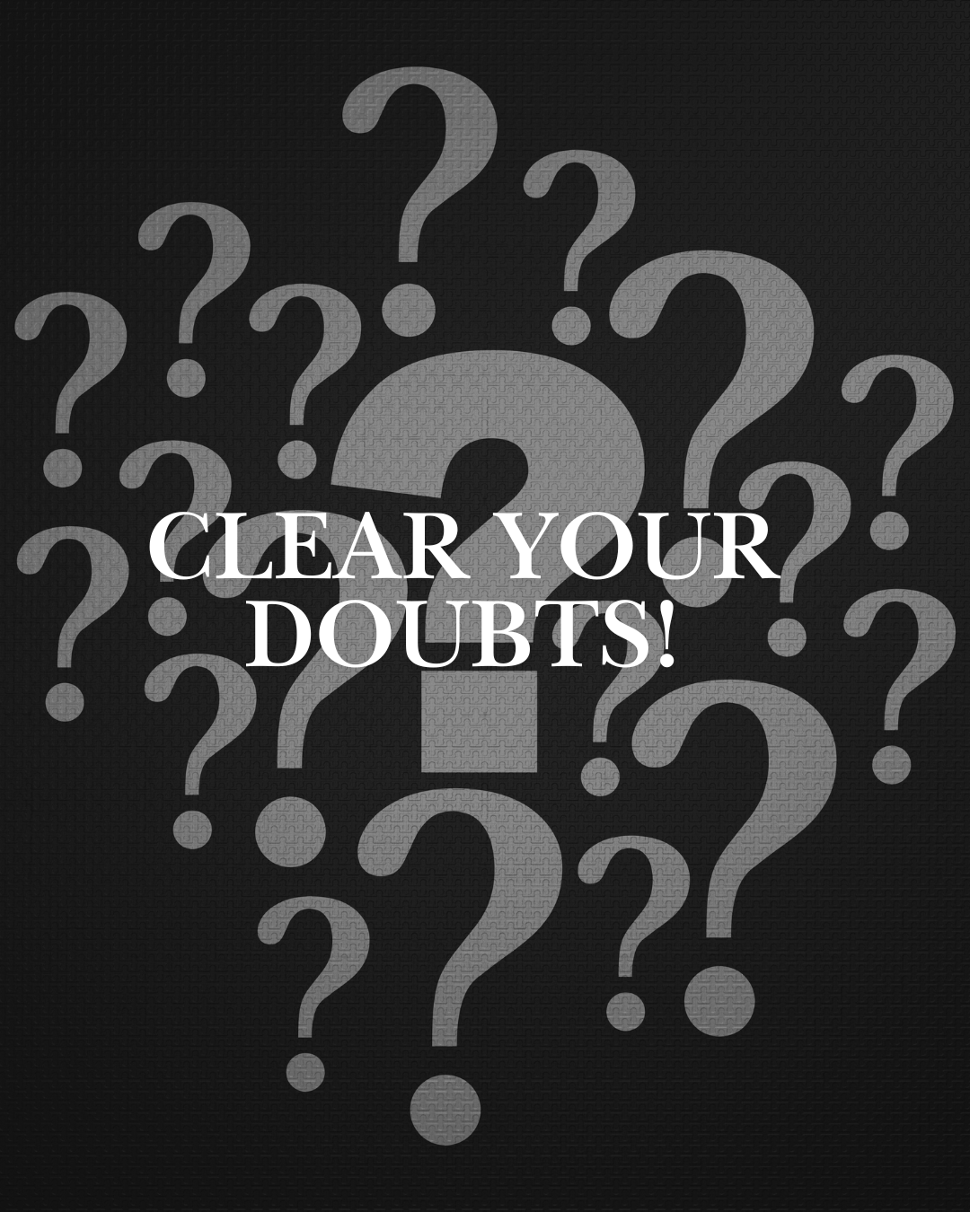 Clear Your Doubts Instagram Post 45